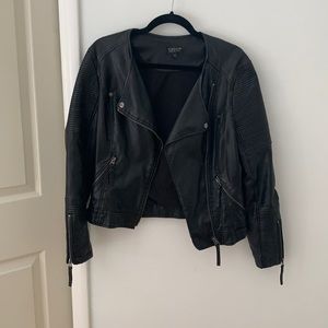 Leather jacket